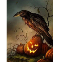Halloween Raven - Halloween Collection Diamond Art