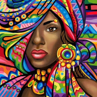 African Woman - Diamond Art Kit