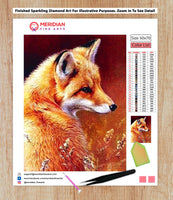 Beautiful Red Fox - Diamond Art Kit