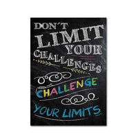 Challenge Your Limits Blackboard - Diamond Art Kit