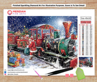 Christmas Train - Diamond Art Kit