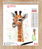 Colorful Giraffe 10 - Diamond Art Kit