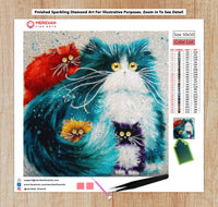 Colorful Cats - Diamond Art Kit