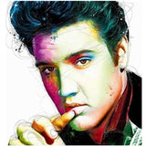 Colorful Elvis - Diamond Art Kit