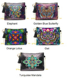 Collection Of Small Leather Crossbody Bags With Chain - Diamond Painting