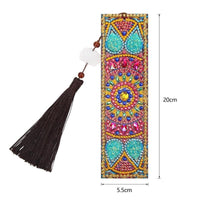 Diamond Art Leather Bookmark With Tassel Collection 1
