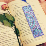 Diamond Art Leather Bookmark With Tassel Collection 3