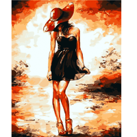 Dancing Girl With a Red Hat