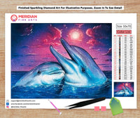 Dolphin Love - Diamond Art Kit