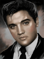 Elvis Portrait - Diamond Art Kit