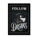 Follow Your Dreams Blackboard - Diamond Art Kit