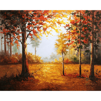 Forest Landscape in Autumn