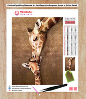 Giraffe Love - Diamond Art Kit