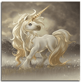 Golden Unicorn - Diamond Art Kit