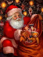 Santa's sack full of presents