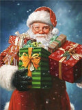 Santa with presents