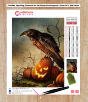 Halloween Raven - Halloween Collection Diamond Art