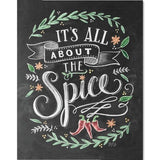 Its All About The Spice Blackboard - Diamond Art Kit
