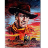 John Wayne Cowboy - Diamond Art Kit