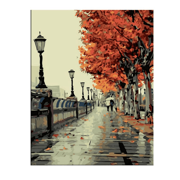 London Southbank in Autumn