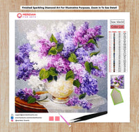 Lovely Lavenders - Diamond Art Kit