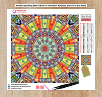 Mandala Pattern 13 - Diamond Art Kit