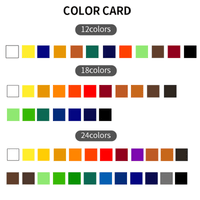 Maries color card for acrylic paint