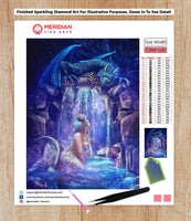 Mermaid Dragon - Diamond Art Kit