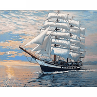 Sailing Ship - Diamond Art Kit