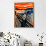 The Scream by Edvard Munch in Living Room