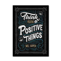 Think Positive Blackboard - Diamond Art Kit