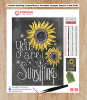 You Are My Sunshine Blackboard - Diamond Art Kit